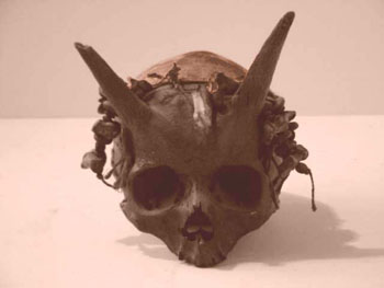 horned man