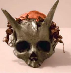 horned man