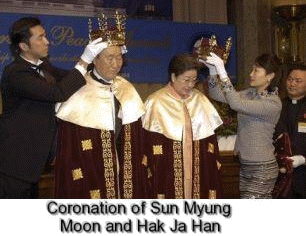 Coronation of Sun Myung Moon and Hak Ja Han
