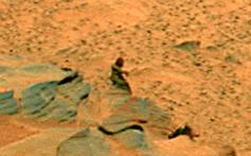 Humanoid on Mars