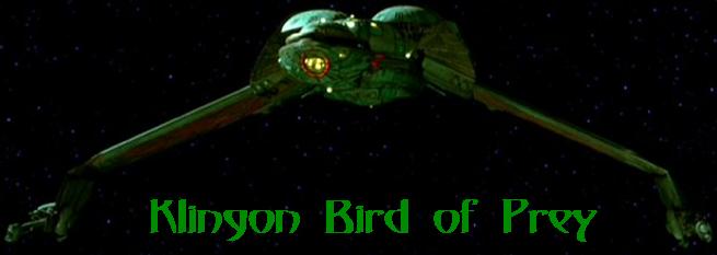 Klingon Bird of Prey