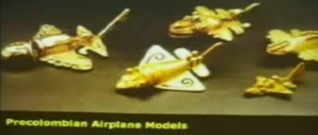 Precolumbian Airplane Models