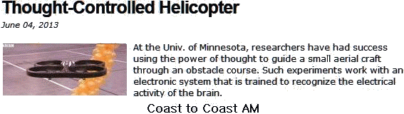 Thought-Controlled Helicopter